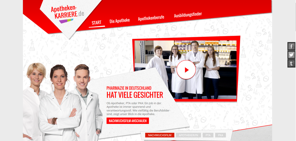 Berufe in der Apotheke: Berufsberatung auf www.apotheken-karriere.de