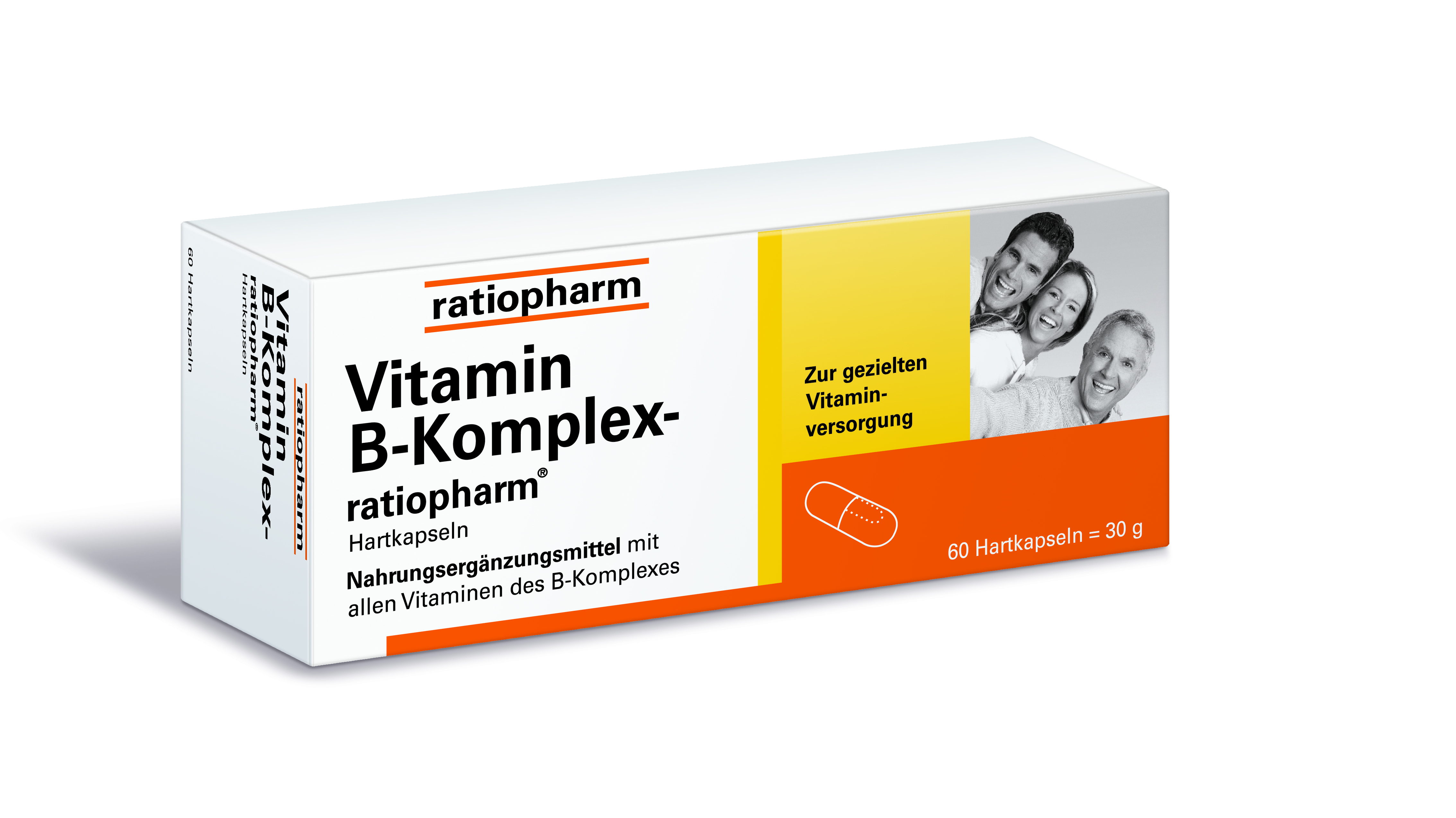 Vitamin B-Komplex Ratio, 60 Stück | Pharao Apotheke München Oberföhring